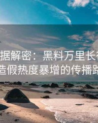 0982. 数据解密：黑料万里长征首页财务造假热度暴增的传播路径