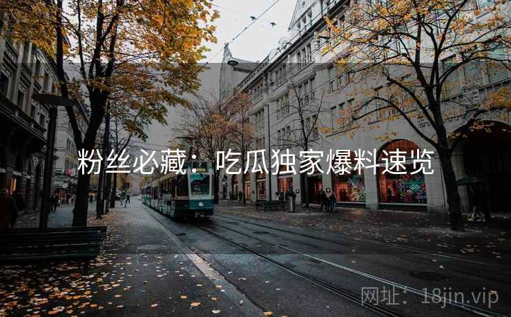 粉丝必藏：吃瓜独家爆料速览