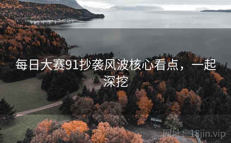 每日大赛91抄袭风波核心看点，一起深挖