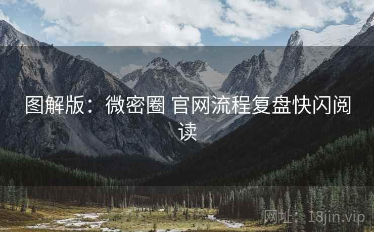 图解版：微密圈 官网流程复盘快闪阅读
